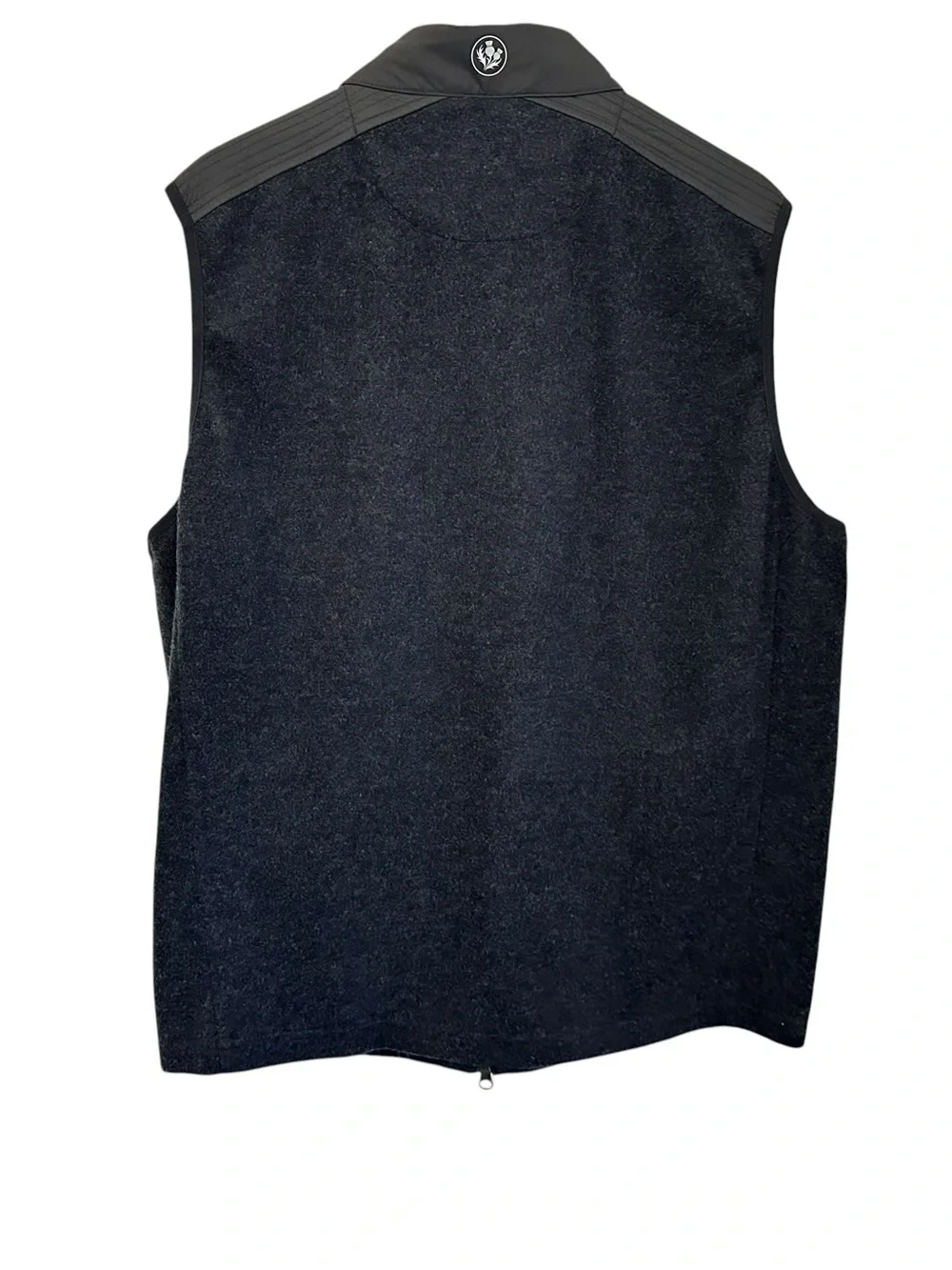 Donald Ross Sport Mens Full Zip Vest Size XL Gray Golf